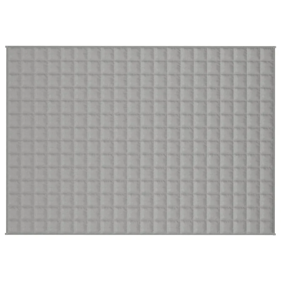 Couverture lestée Gris 135x200 cm 6 kg Tissu - 3