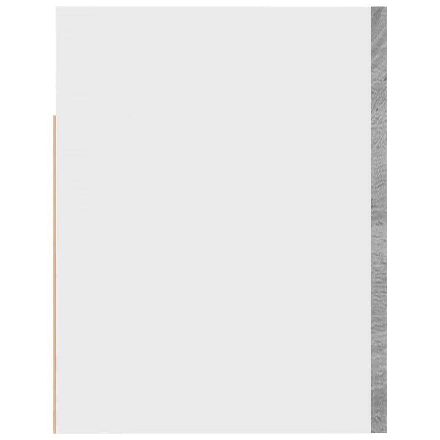 Armoire suspendue "Lyon" Gris Sonoma 60 x 31 x 40 cm Bois d'ingénierie - 6