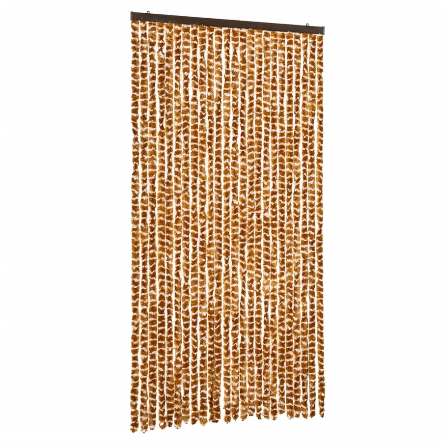 Moustiquaire Ocre et blanc 100x220 cm Chenille - 2