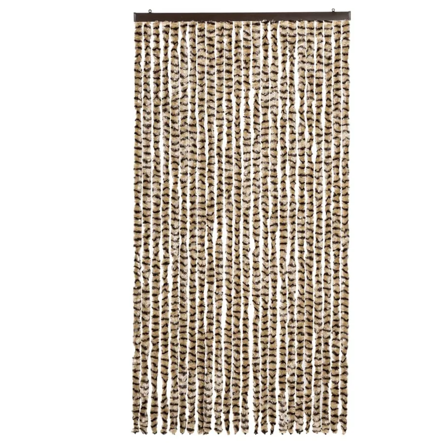 Moustiquaire Beige et marron 100x220 cm Chenille - 3