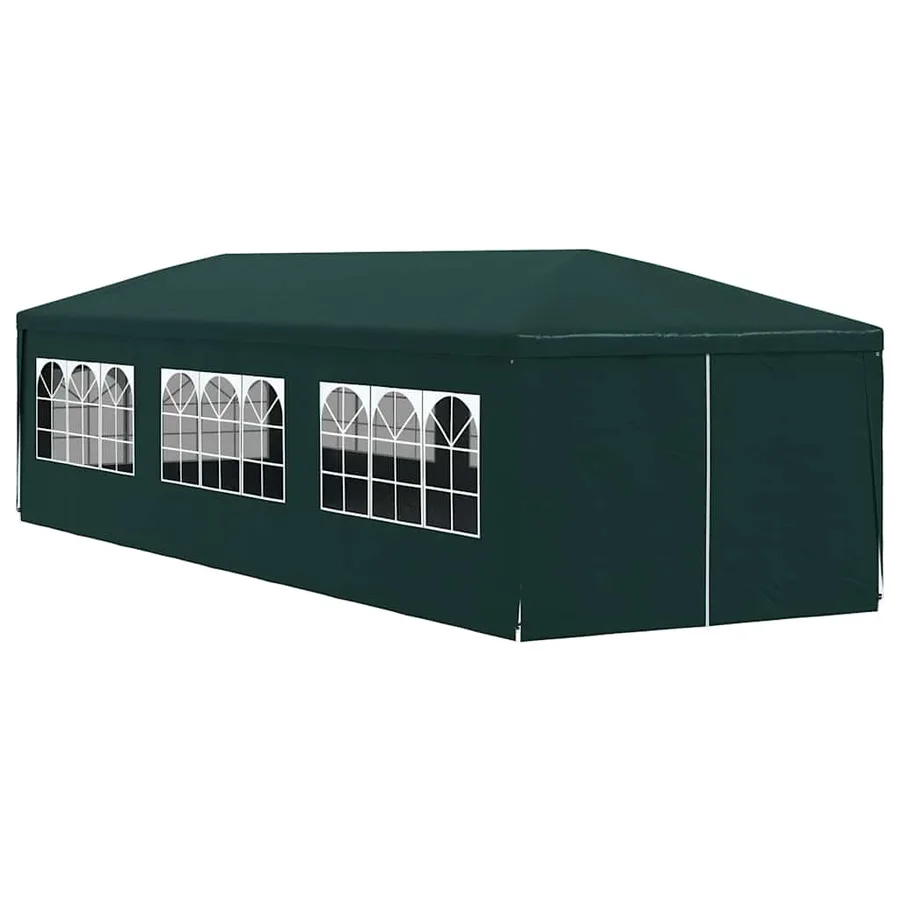 Tente de réception 3 x 9 m Vert - 2