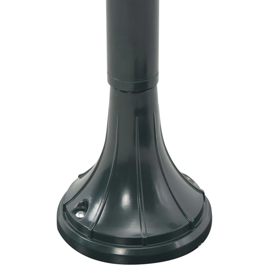 Lampadaire de jardin E27 120 cm Aluminium Vert foncé - 6
