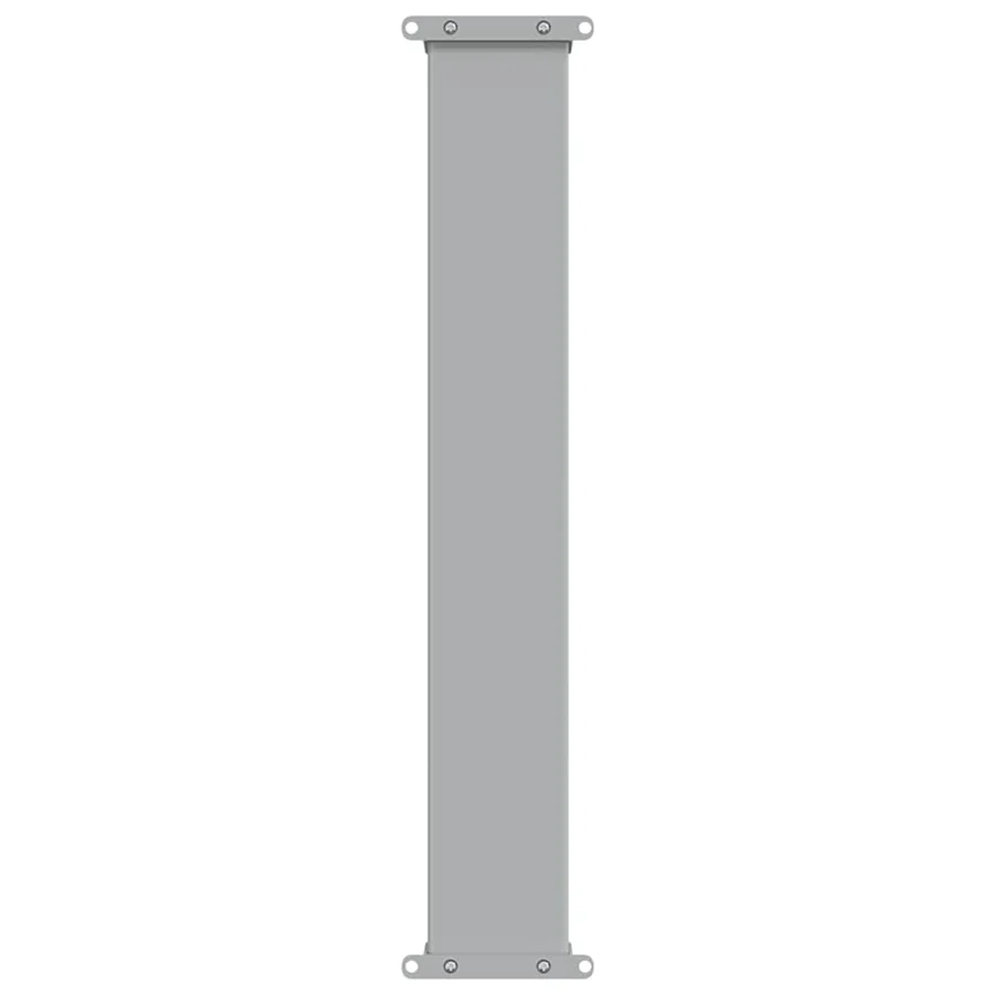 Auvent latéral rétractable de patio 80x300 cm Marron - 5