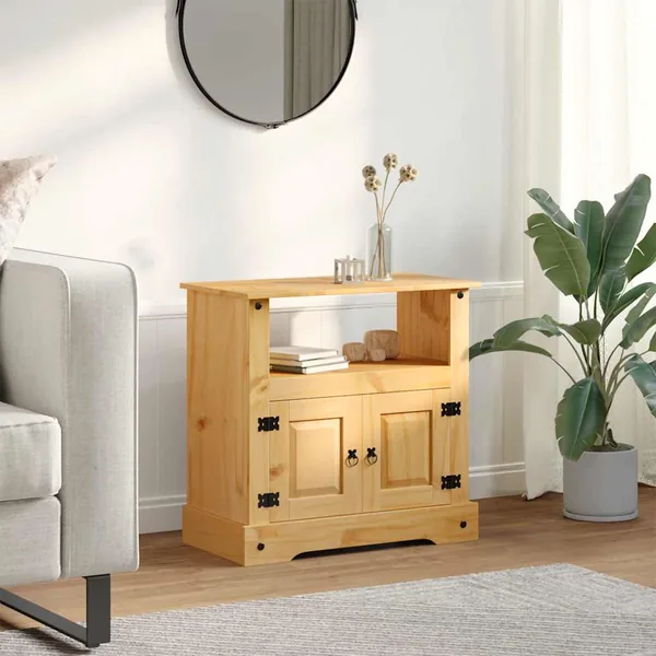 Meuble TV Gamme Corona pin mexicain 80x43x78 cm