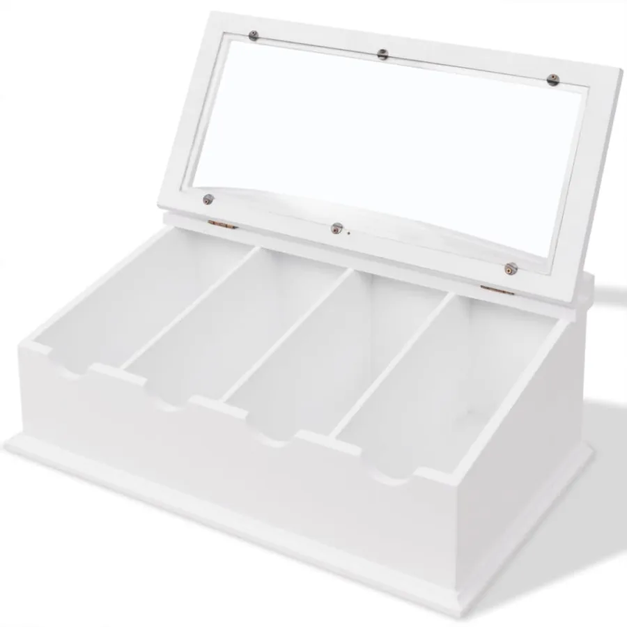 Range-couverts en style baroque PFDM Blanc - 3