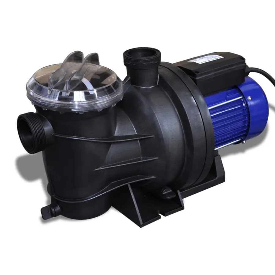 Pompe électrique de piscine 800 W Bleu