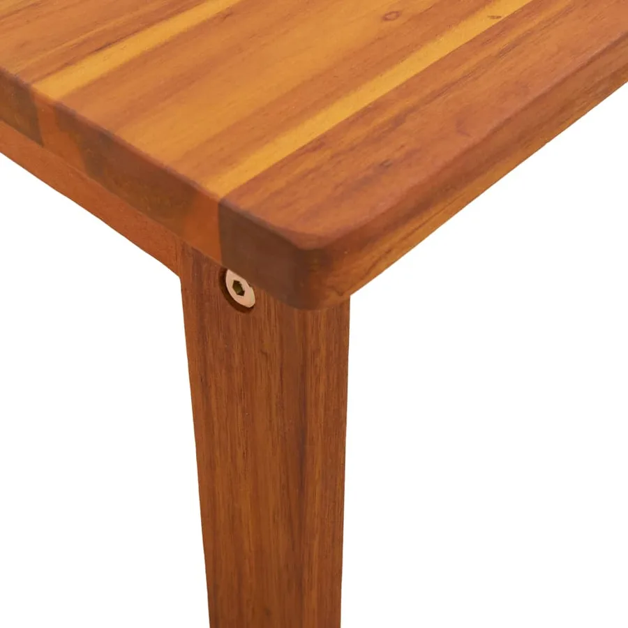 Tabouret-escabeau 38x26x22 cm Bois d'acacia solide - 7