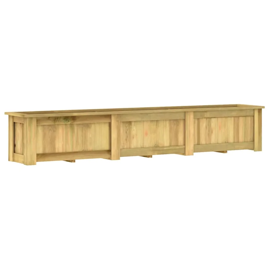 Jardinière surélevée 291x50x50 cm Bois de pin imprégné