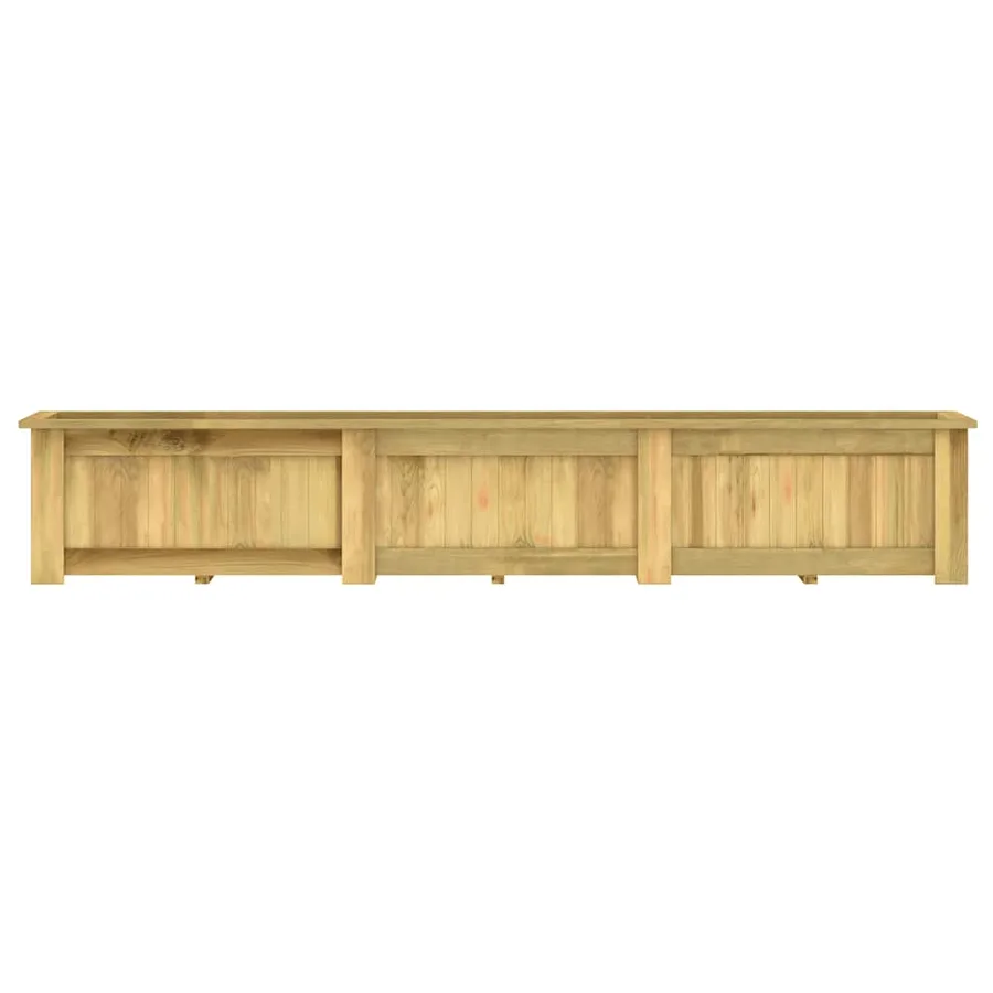 Jardinière surélevée 291x50x50 cm Bois de pin imprégné - 5