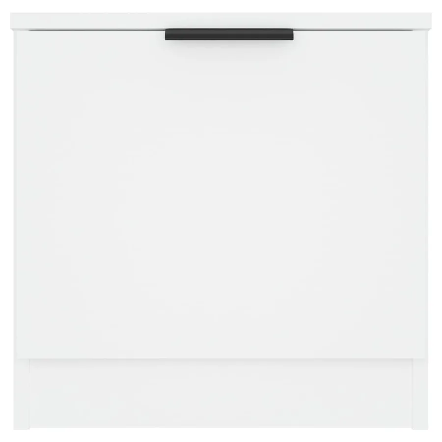 Tables de chevet 2 pcs Blanc 40x39x40 cm - 6
