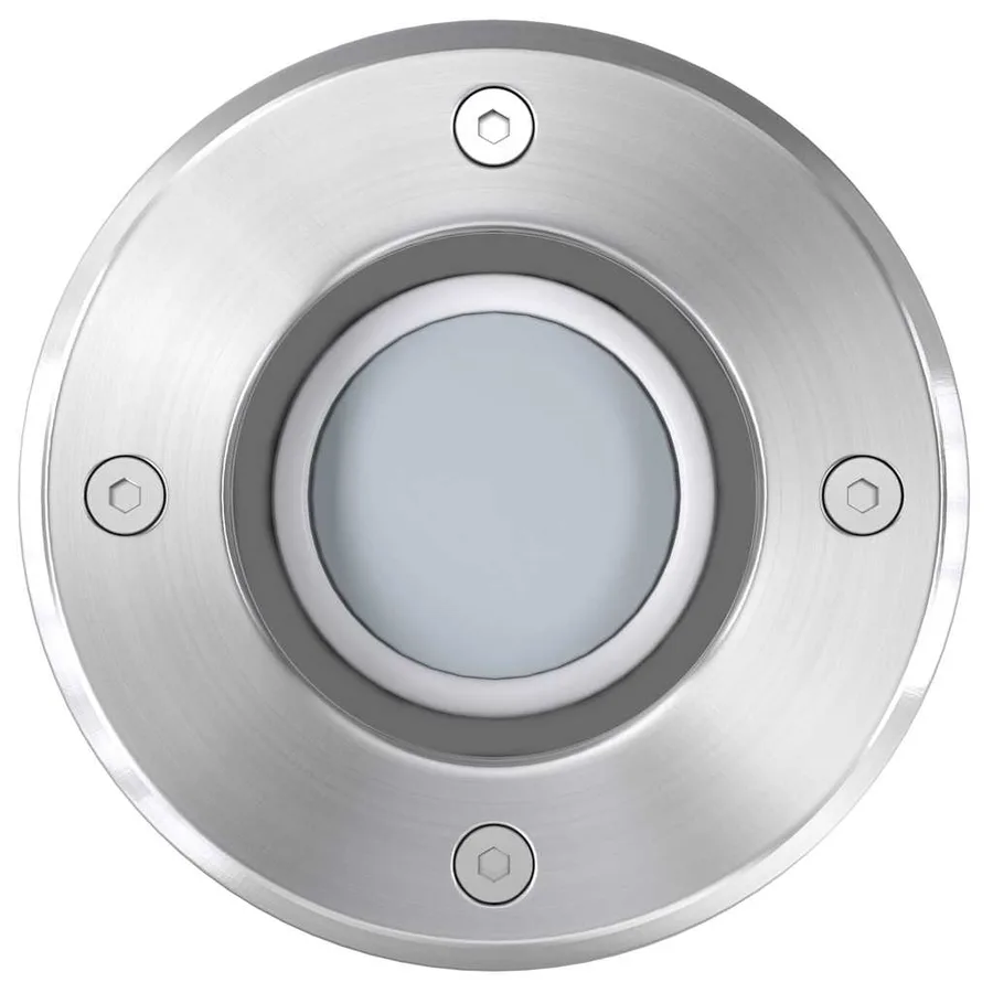 Lampes au sol à LED d'extérieur 3 pcs rond - 7