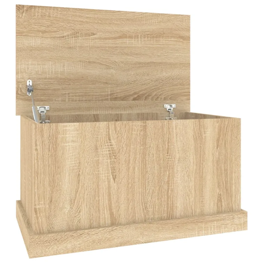 Coffre de rangement Chêne Sonoma 70 x 40 x 38 cm Bois d'ingénierie - 2