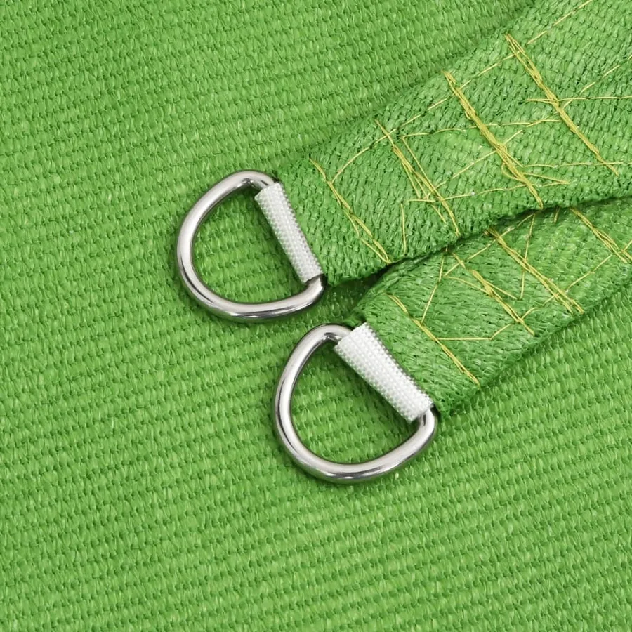 Voile d'ombrage 160 g/m² Vert clair 2,5x4 m PEHD - 6