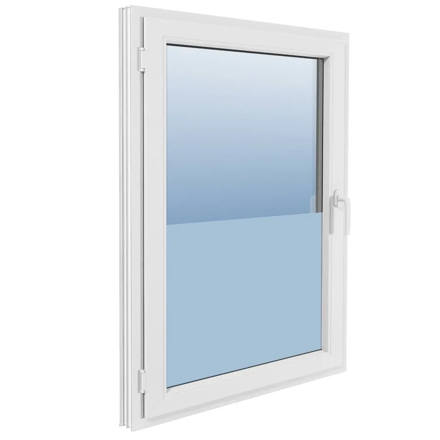 Film pour fenêtre dépoli gris 0,9x20 m PVC - 4