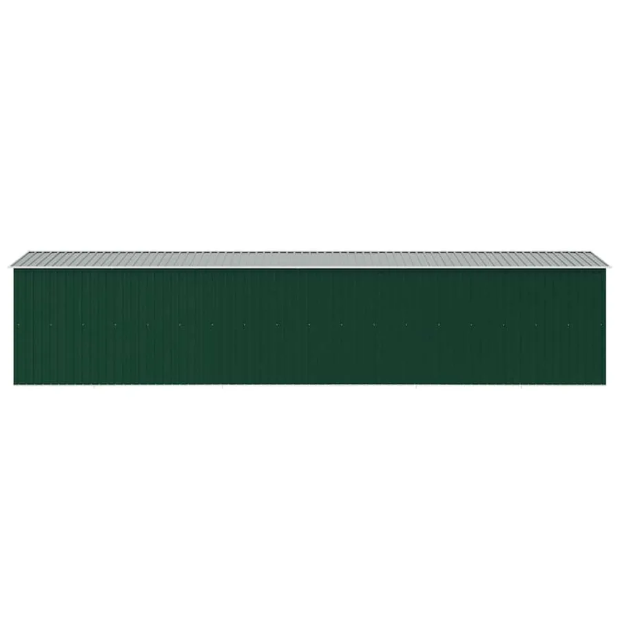 Abri de jardin Vert 257x779x181 cm Acier galvanisé - 6