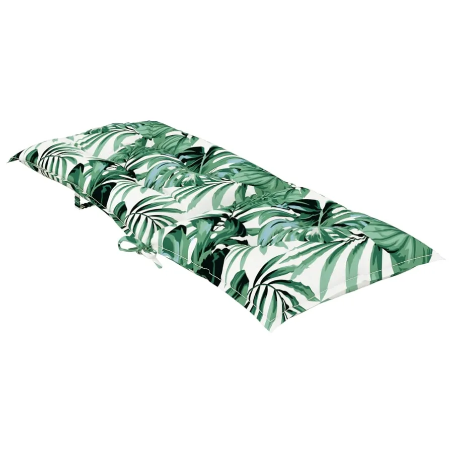 Coussins de chaise de jardin à dossier haut lot de 6 tissu - 5
