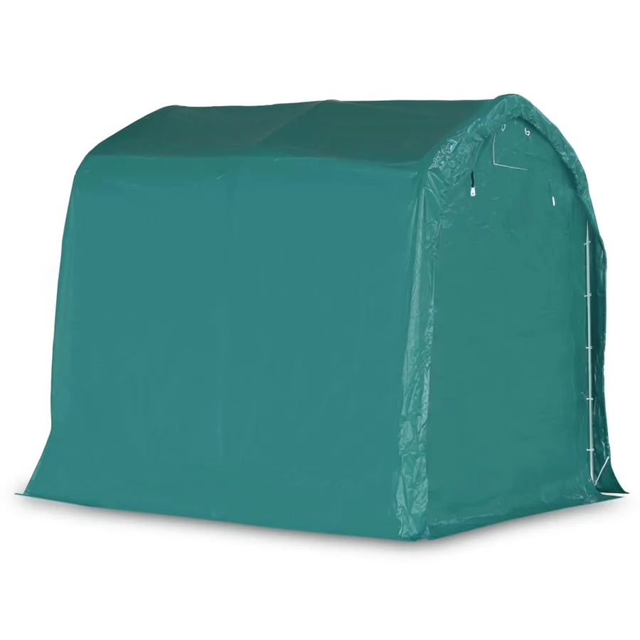 Tente de garage PVC 1,6x2,4 m Vert - 3