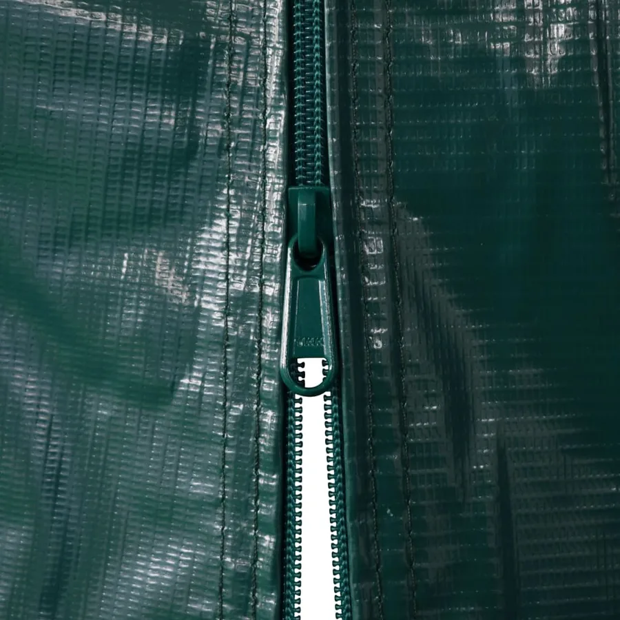 Tente de garage PVC 1,6x2,4 m Vert - 9
