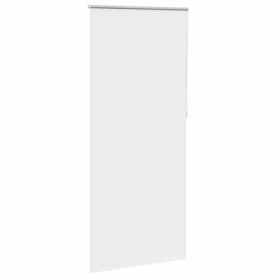 Store enrouleur occultant 104,4 x 230 cm, largeur du tissu 100 cm, blanc - 3