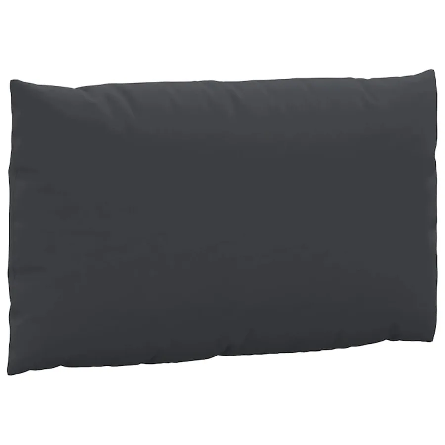 Coussins de palette lot de 3 noir tissu oxford - 6