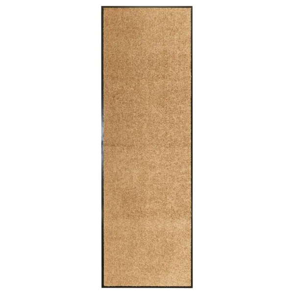Paillasson lavable Crème 60x180 cm