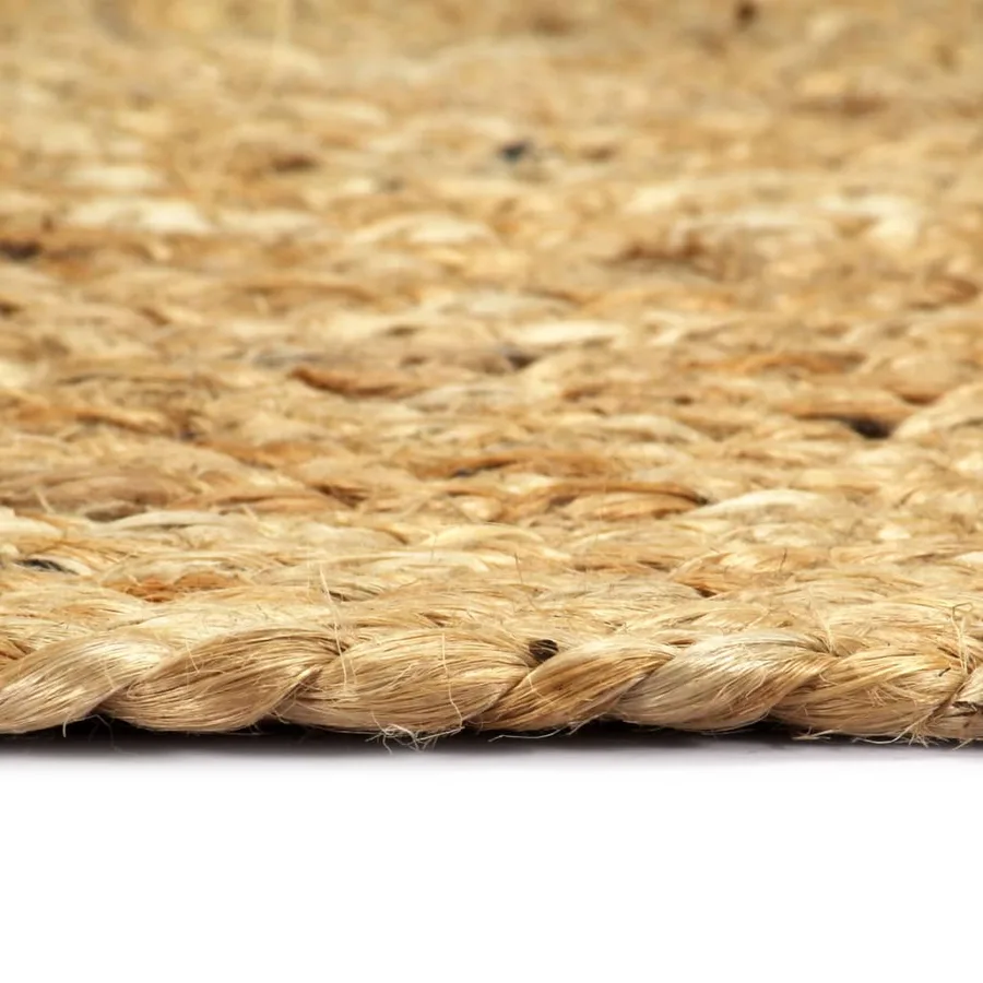 Napperons 4 pcs Naturel Plain 38 cm Rond Jute - 4