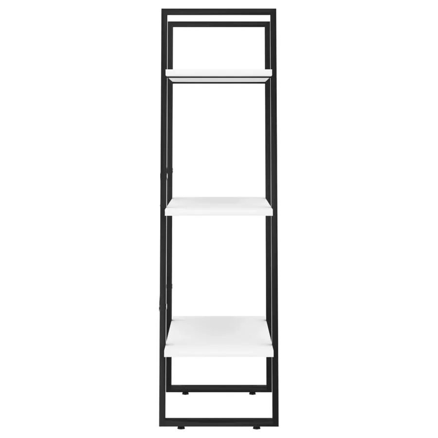 Étagère de rangement blanc 60x30x105 cm bois d'ingénierie - 6