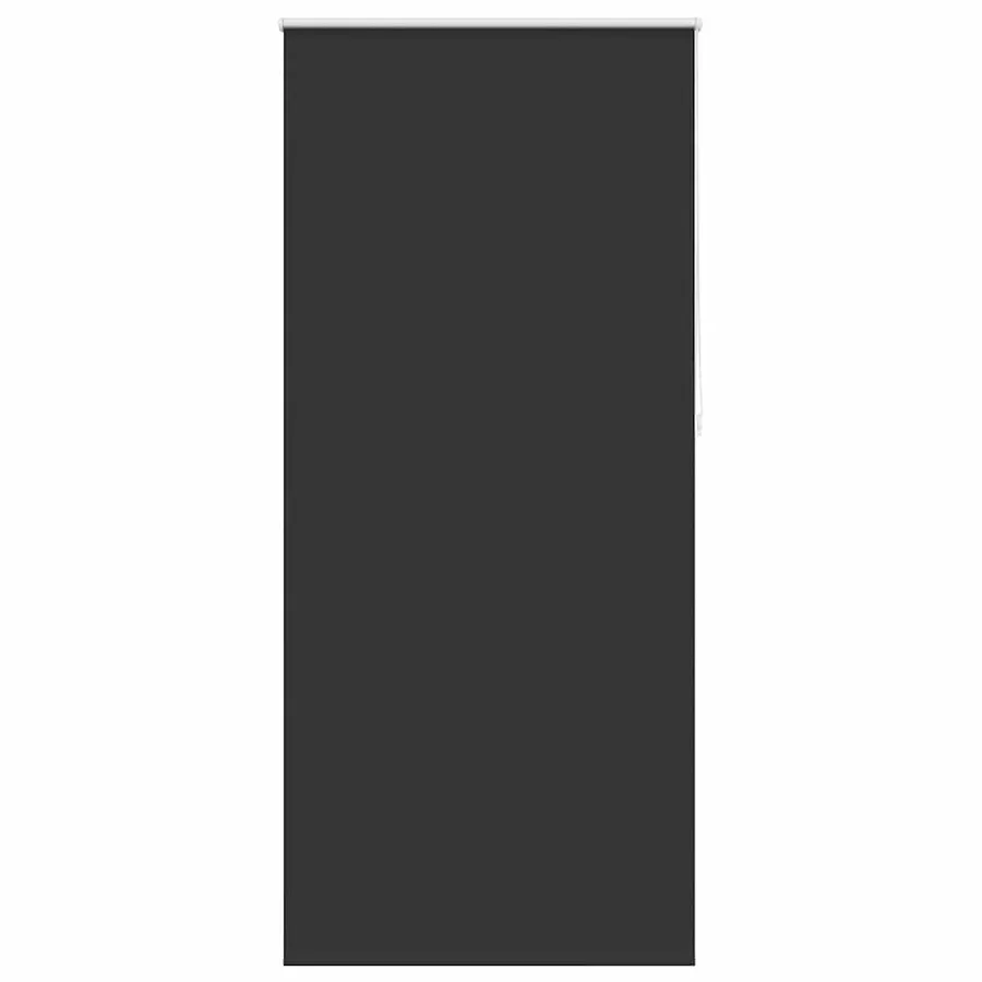 Store enrouleur occultant 104,4 x 230 cm, largeur du tissu 100 cm, noir - 2
