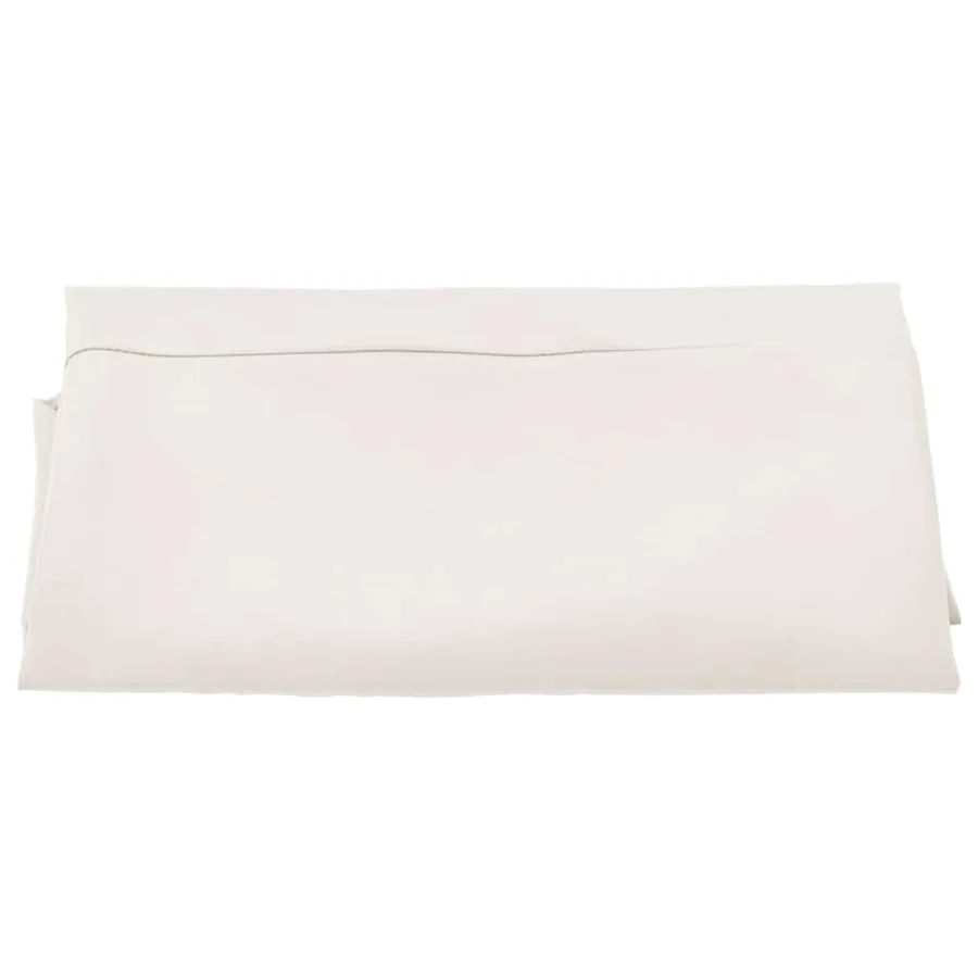 Tissu de remplacement pour parasol déporté blanc sable 300 cm - 4