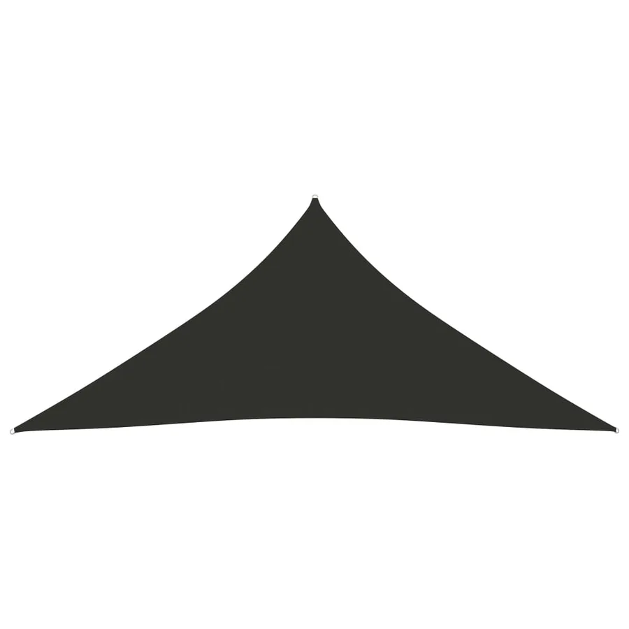 Voile de parasol Tissu Oxford triangulaire 5x7x7 m Anthracite - 3