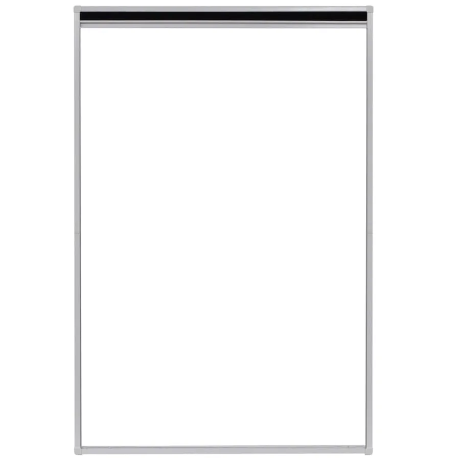 Moustiquaire plissée pour fenêtre Aluminium 80 x 120 cm - 4