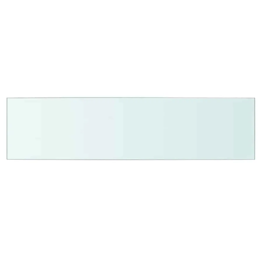 Panneau d’étagère Verre transparent 60 x 15 cm - 2