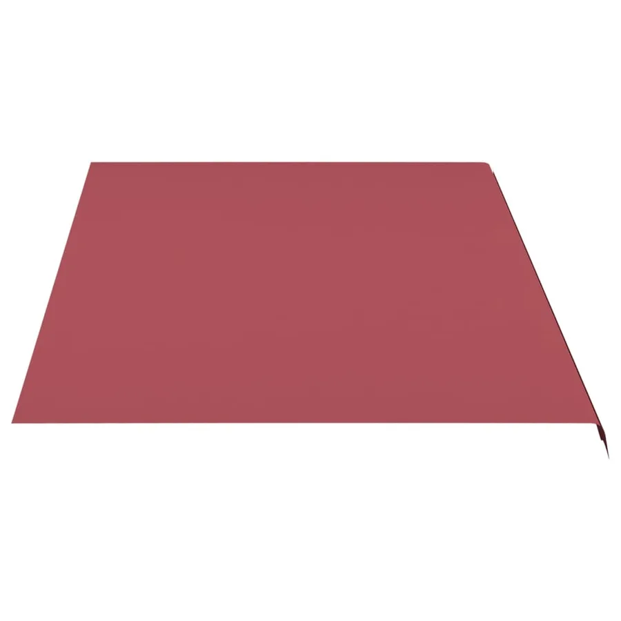 Tissu de remplacement pour auvent bordeaux rouge 5x3 m polyester - 4