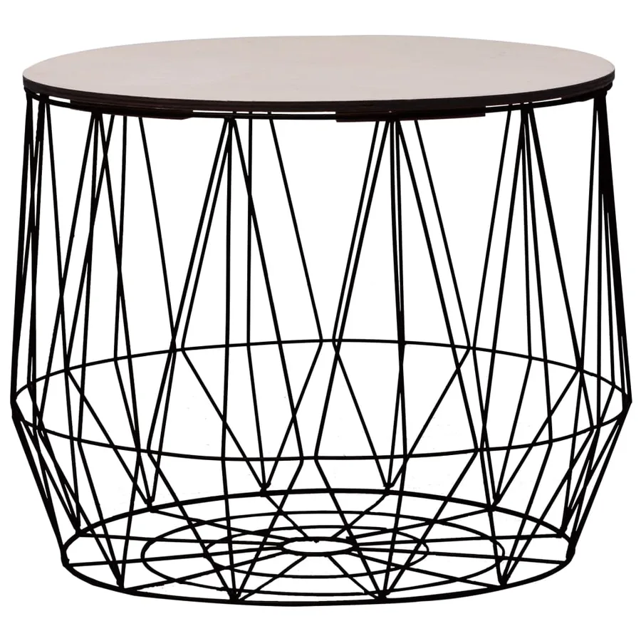 Tables basses 2 pcs noir - 3