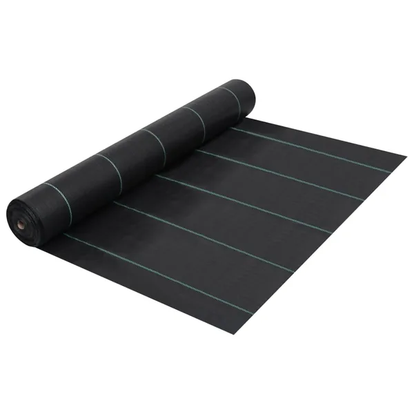 Toile de paillage Noir 2x50 m PP