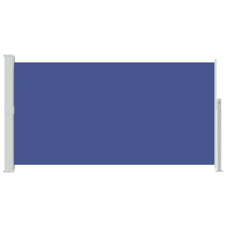 Auvent latéral de patio 160x300 cm Bleu - 3