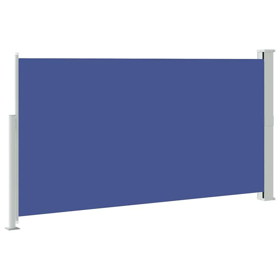 Auvent latéral de patio 160x300 cm Bleu - 6