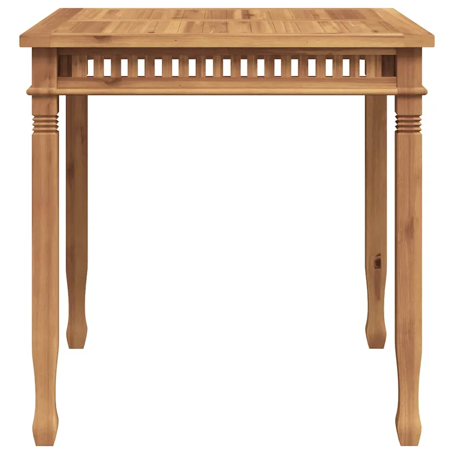 Table à dîner de jardin 80x80x80 cm Bois de teck solide - 5