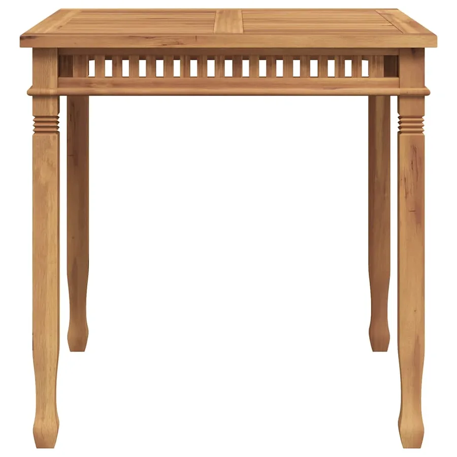Table à dîner de jardin 80x80x80 cm Bois de teck solide - 6