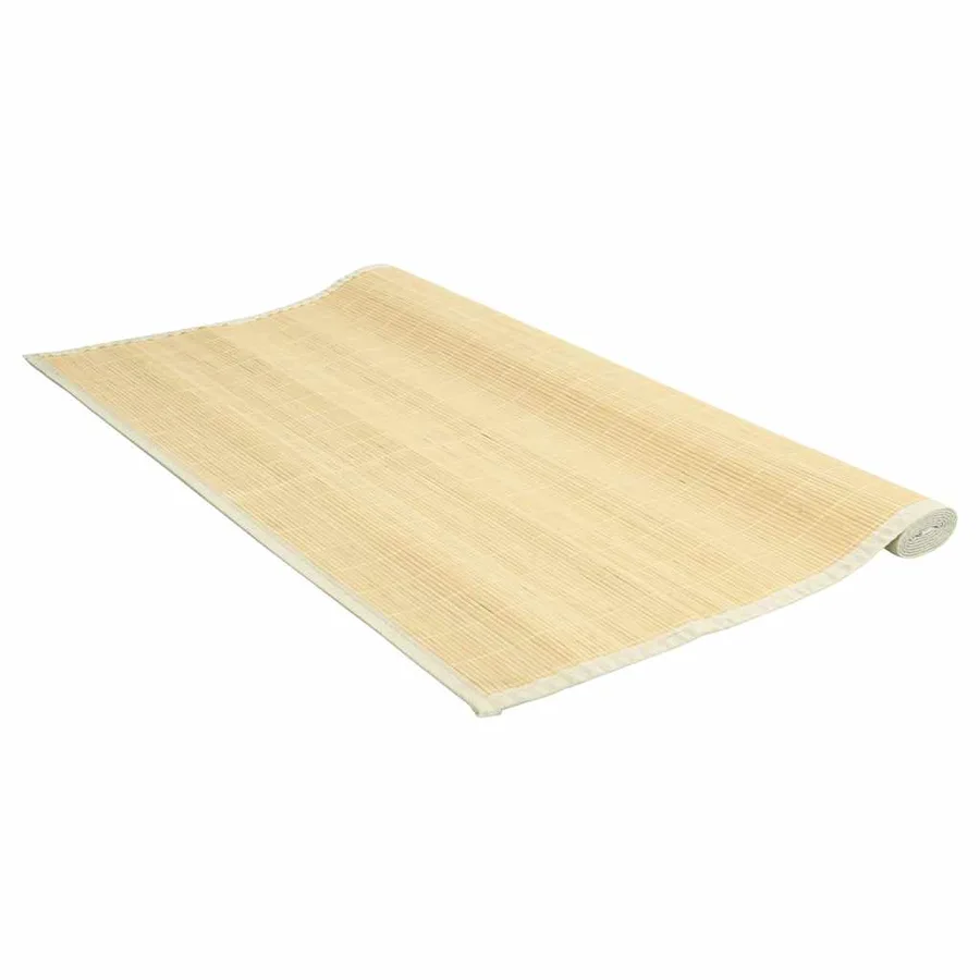 Tapis en bambou 160x230 cm Naturel - 3