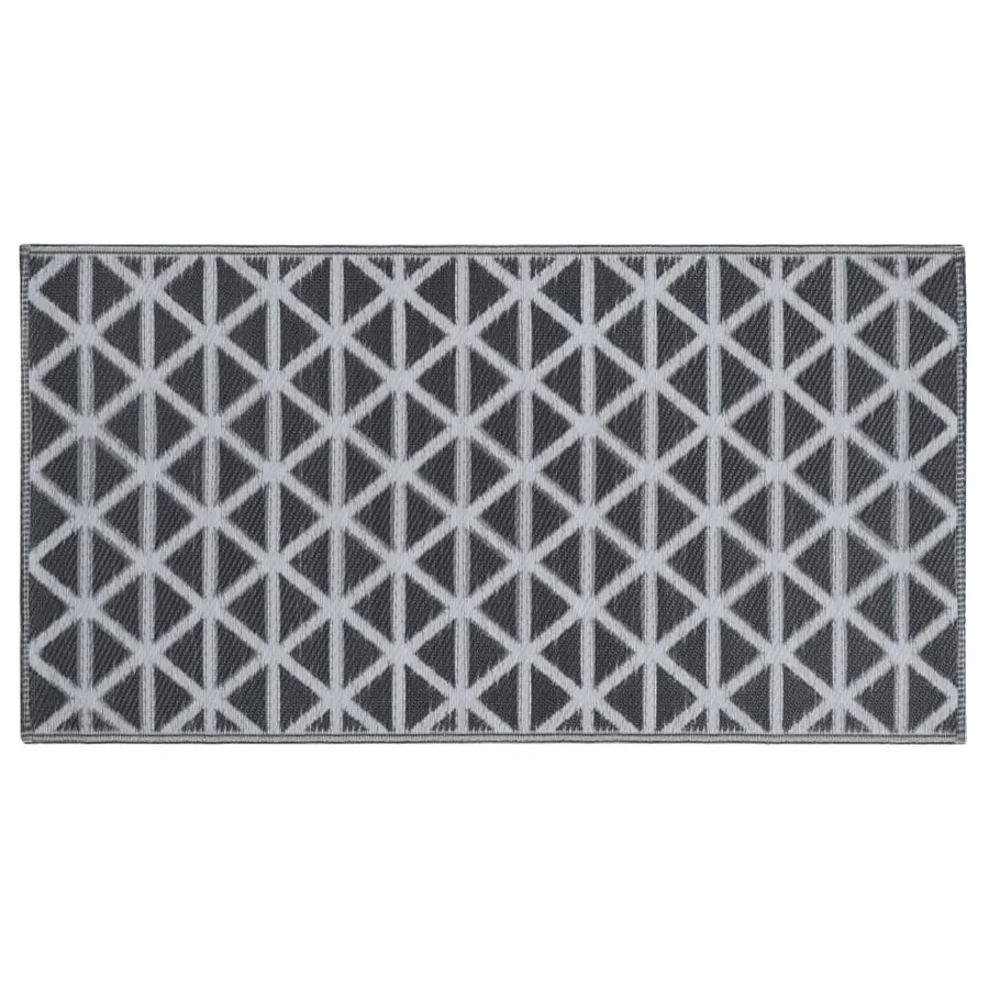 Tapis d'extérieur ARAKIL Noir 160x230 cm PP - 3