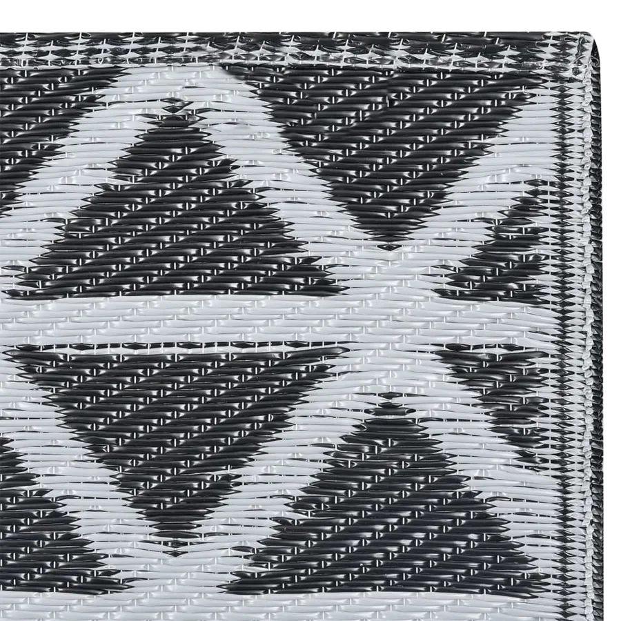 Tapis d'extérieur ARAKIL Noir 160x230 cm PP - 4