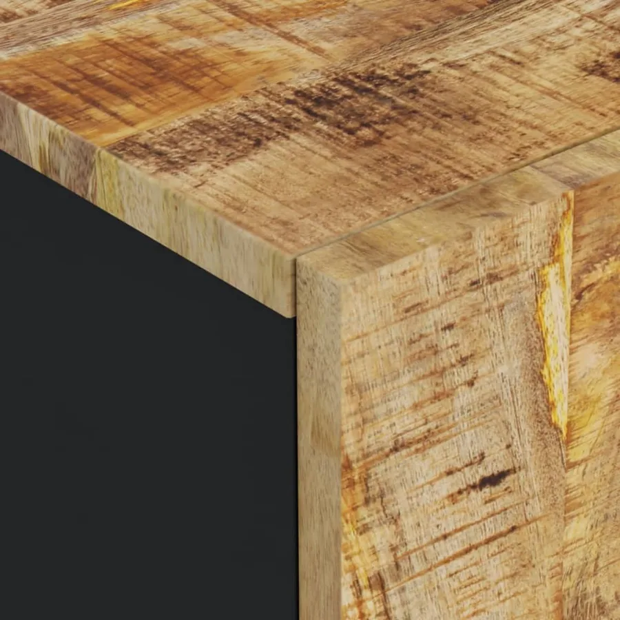 Meuble d'évier 62x33x58 cm bois de manguier et d'ingénierie - 7