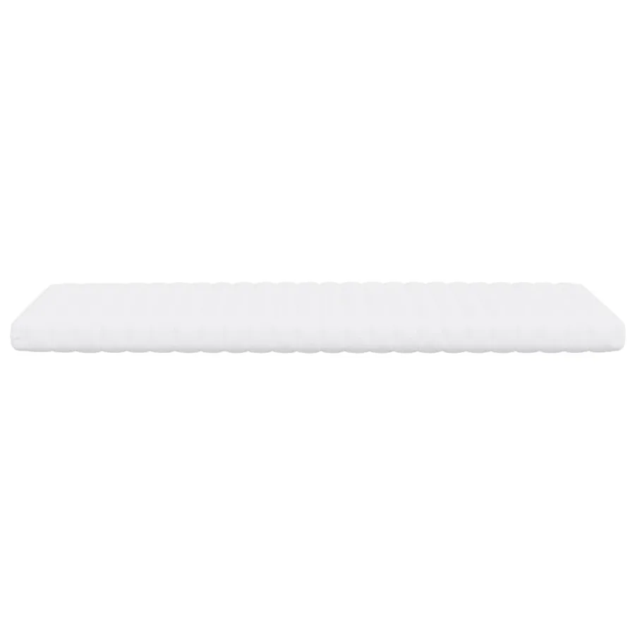 Matelas en mousse blanc 80x200 cm 7 zones dureté 20 ILD - 4