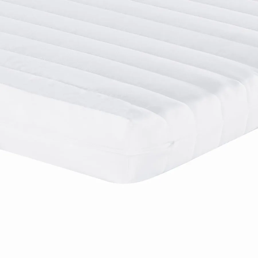Matelas en mousse blanc 80x200 cm 7 zones dureté 20 ILD - 7