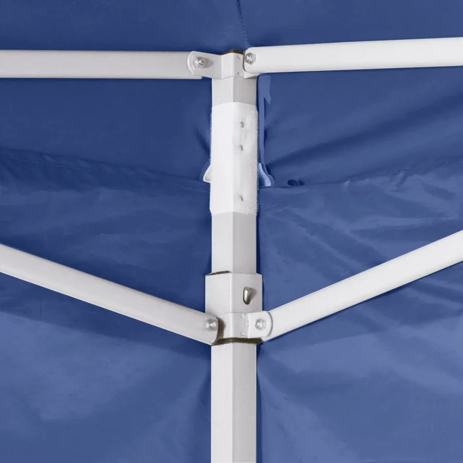 Tente pliable avec 4 parois Bleu 3 x 3 m - 4