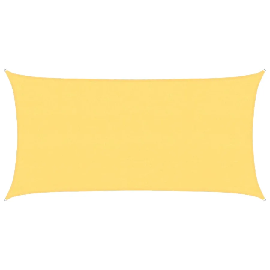 Voile d'ombrage 160 g/m² Beige 2,5x4,5 m PEHD - 2