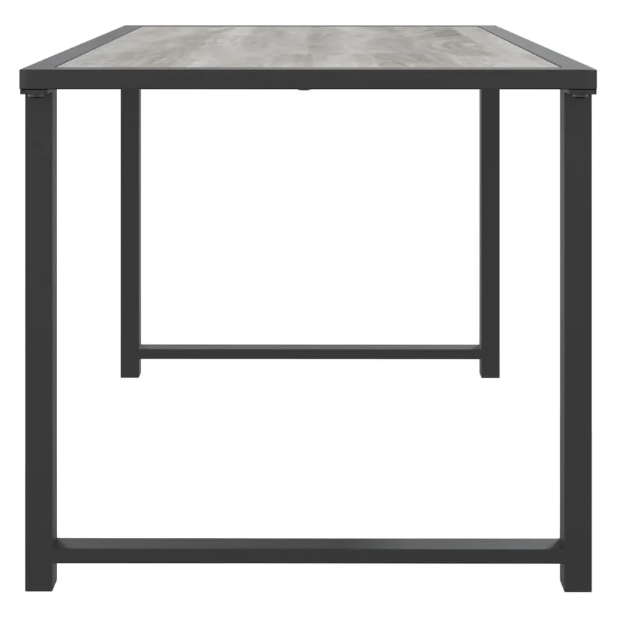 Salon de jardin avec coussins 4 pcs anthracite acier - 14