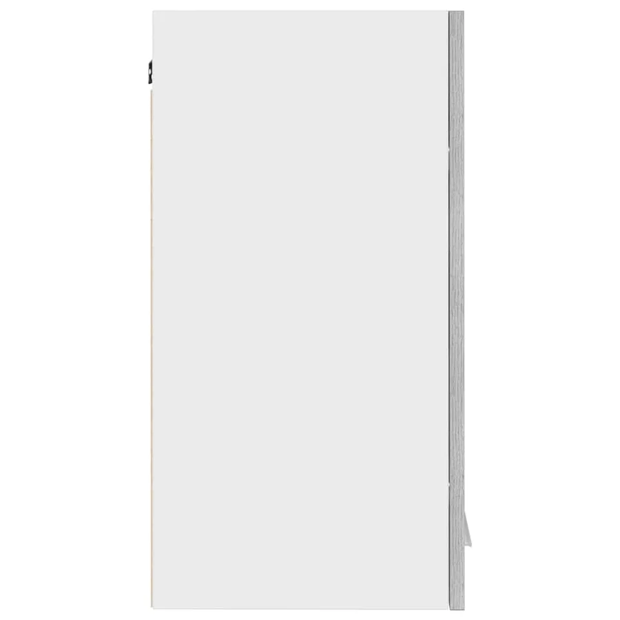 Armoire suspendue "Lyon" Gris Sonoma 60 x 31 x 60 cm Bois d'ingénierie - 7