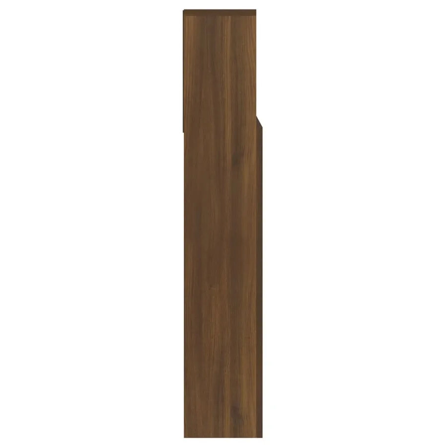 Armoire de tête de lit Chêne marron 140x19x103,5 cm - 6